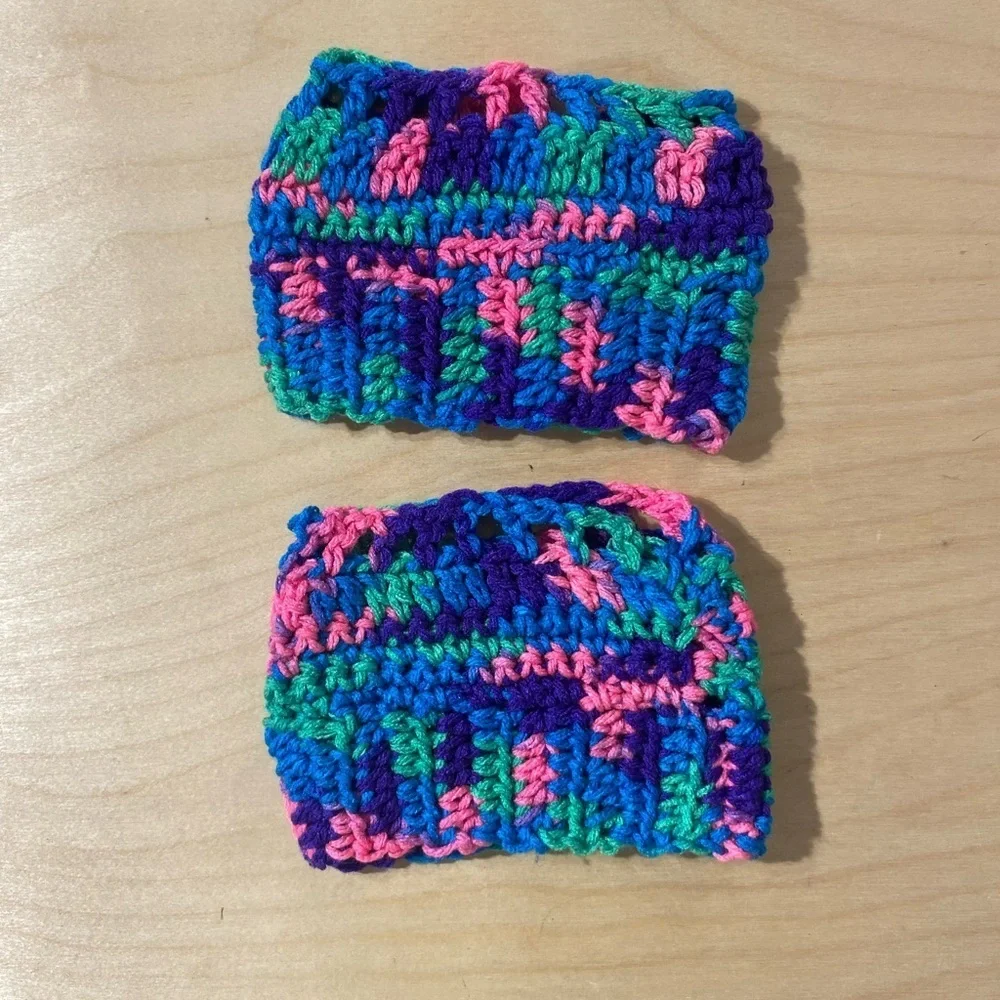 Colorful Crochet Boot Topper (OT)